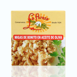 Migas de bonito en aceite de oliva